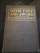 Vintage Book-With Fire and Sword 1911