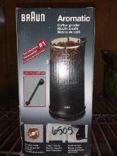 Braun Aromatic Coffee Grinder NIB