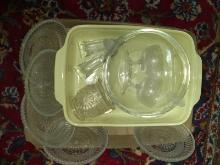 BL-Casserole Dish and Glassware