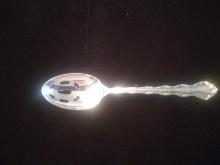 Reed and Barton Tara Sterling Silver - Pierced Serving Spoon