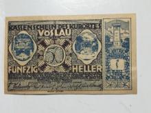 1922 Austria 5 Heller Note