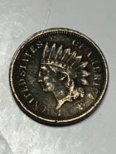 1863 Copper Nickel Indian head Cent