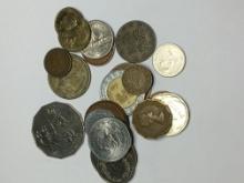 Foreign Coin Lot Antique Coins 