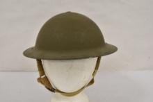 British 1942 WWII V.M.C. Steel Helmet