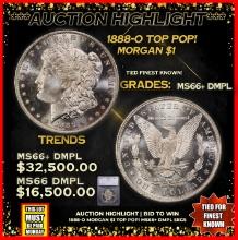 ***Major Highlight*** 1888-o Morgan Dollar TOP POP! $1 ms66+ DMPL SEGS (fc)