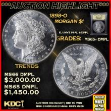 ***Major Highlight*** 1898-o Morgan Dollar $1 GEM+ DMPL USCG (fc)