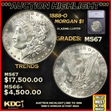 ***Major Highlight*** 1888-o Morgan Dollar $1 ms67 SEGS (fc)