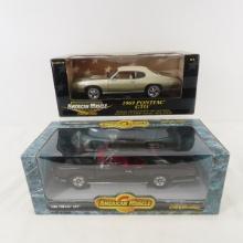 American Muscle 1966 & 1968 Pontiac GTO diecast