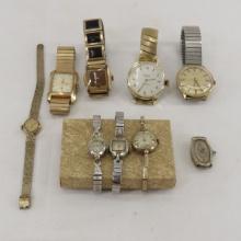 Vintage men's and ladies watches- some GF