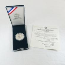 1991 Korean War Proof Silver Dollar