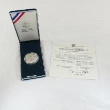 1991 Korean War Proof Silver Dollar