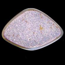 Unmounted druzy quartz