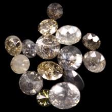 Unmounted diamonds