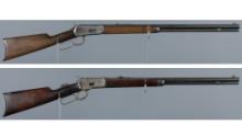 Two Winchester Lever Action Rifles