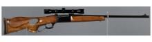 Savage Model 99 Lever Action Rifle with Scope