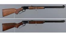 Two Marlin Model 39A Lever Action Rifles