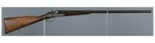 Engraved Franz Sodia 16 Gauge Double Barrel Hammer Shotgun