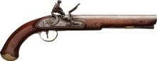 J. Henry Militia Flintlock Pistol