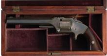Silver Plated Smith & Wesson Model No. 2 Revolver