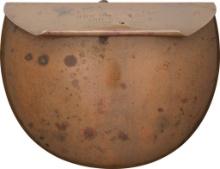 Civil War Kittredge & Co. Marked Brass Belt Cartridge Box