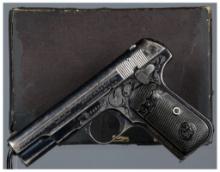 Factory Engraved Colt Model 1903 Pocket Hammerless Pistol