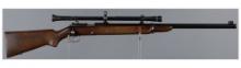 Pre-World War II Winchester Model 52 Target Bolt Action Rifle