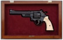 Engraved Smith & Wesson Pre-Model 27 Revolver