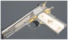 Colt Lew Horton Gold Premier Government Model Pistol