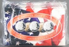 U.S. Mint State Quarter Collection Set; Denver, Philadelphia, Platinum &