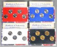 U.S. Mint State Quarter Collection Set; Denver, Philadelphia, Platinum &