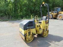 2007 Bomag BW90AD-2 Double Drum Vibratory Roller