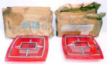NOS 1966 Ford Galaxie Tail Light Lens Set, in Original FoMoCo Boxes, OEM