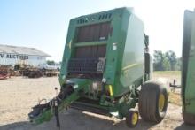 JD 460M SILAGE NET WRAP ROUND BALER W/ SHAFT AND MONITOR