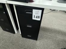 METAL FILE CABINETS (3) DRAWERS