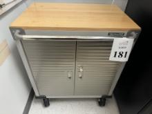 SEVILLE CLASSIC ULTRA HD (2) DOOR STORAGE CABINET ON CASTERS