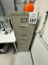 HON (4) METAL FILE CABINET WITH CONTENTS