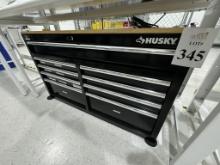 HUSKY 9 DRAWER TOOL BOX WITH CONTENTS