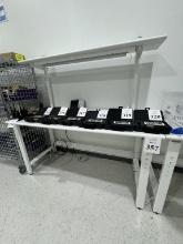 BENCHDEPOT WORKBENCH TABLES WITH OVERHEAD LIGHTING