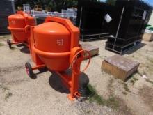 Concrete mixer w/ Rato 7.5 hp gas engine