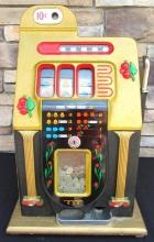 Beautiful Antique Mills "Cherries" 10 cent Slot Machine