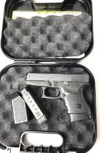 GLOCK 36 PISTOL .45 ACP WITH CASE & 2 FACTORY MAGS