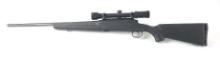 SAVAGE AXIS BOLT RIFLE .223 REM WITH SIMMONS SCOPE