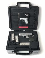 SIG SAUER P238 HD STAINLESS PISTOL.380 CASE/4 MAGS