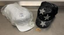 (12) STAR HATS (17) WHITE HATS