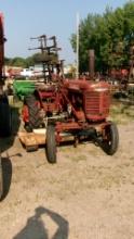 A FARMALL w / 6' IHC BELLY MOWER, manual start, contact Mike @ 686-3551