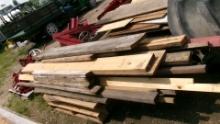 2-PALLETS MISC. 2" BOARDS