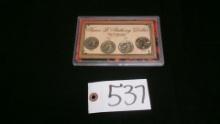 SUSAN B ANTHONY 1979, 1980, 1981, &1999 DOLLAR COIN COLLECTION