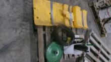 PARTS FOR JOHN DEERE 930 FLEX HEAD: SET OF POLY , HEADER GEARS, J.D. HEADER PARTS, NEW SICKLE  +