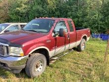 2004 Ford F250 XLT Extended Cab Diesel 4x4 Truck