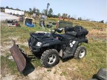 2013 4x4 500 ATV EFI With Snow Blade - Has Ownership